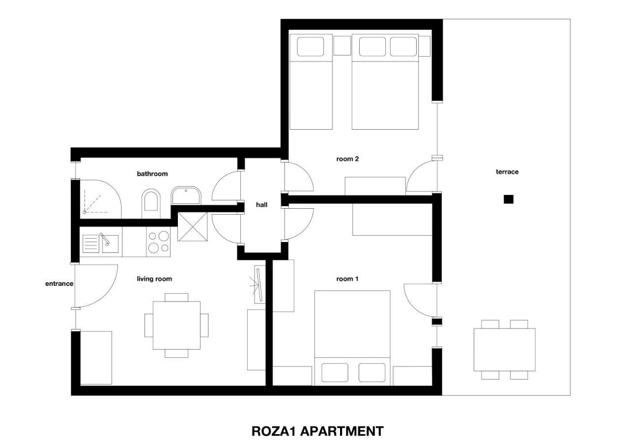Apartments M&R Spadina Vodice Zewnętrze zdjęcie